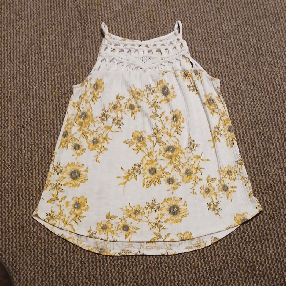 Maurices Camisole with Yellow Floral Design